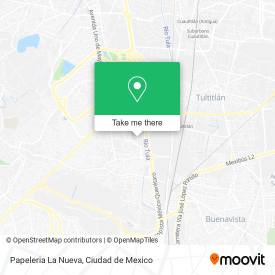 Papeleria La Nueva map