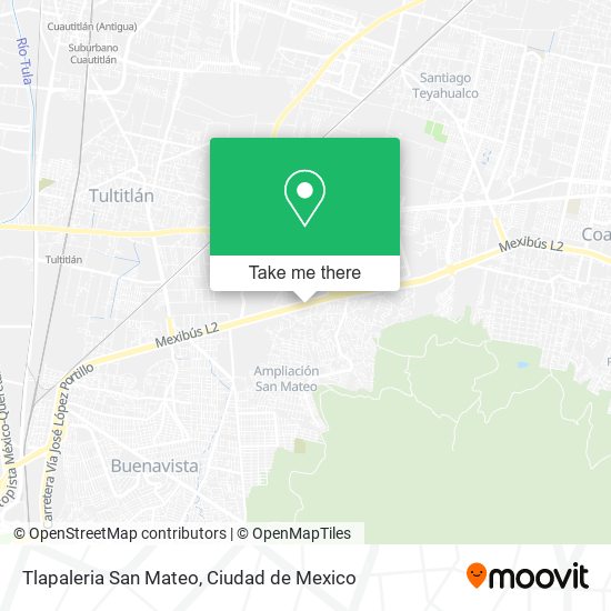 Tlapaleria San Mateo map