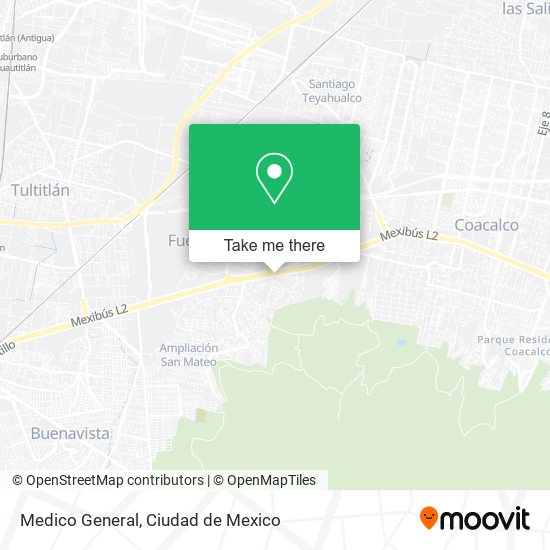 Medico General map