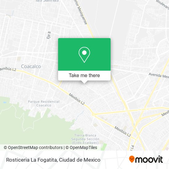 Mapa de Rosticeria La Fogatita