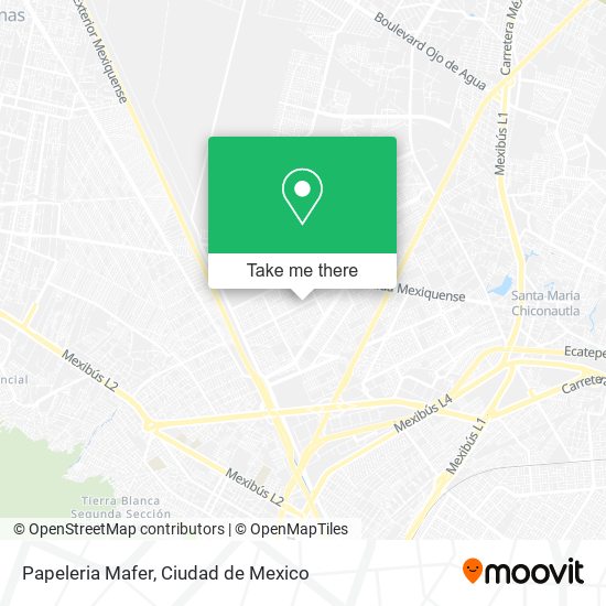 Papeleria Mafer map