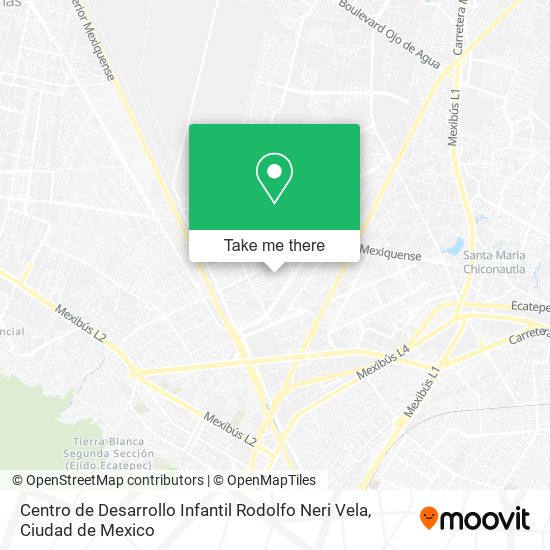 Centro de Desarrollo Infantil Rodolfo Neri Vela map