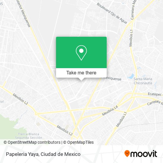 Papeleria Yaya map