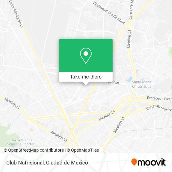 Club Nutricional map