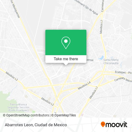 Abarrotes Leon map