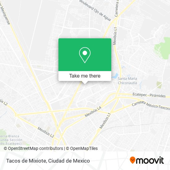 Tacos de Mixiote map