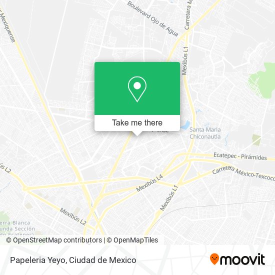 Papeleria Yeyo map