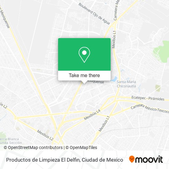 Productos de Limpieza El Delfin map