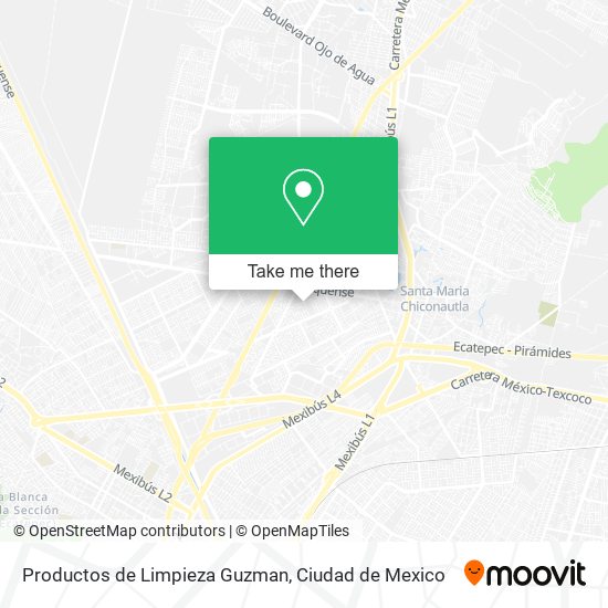 Productos de Limpieza Guzman map