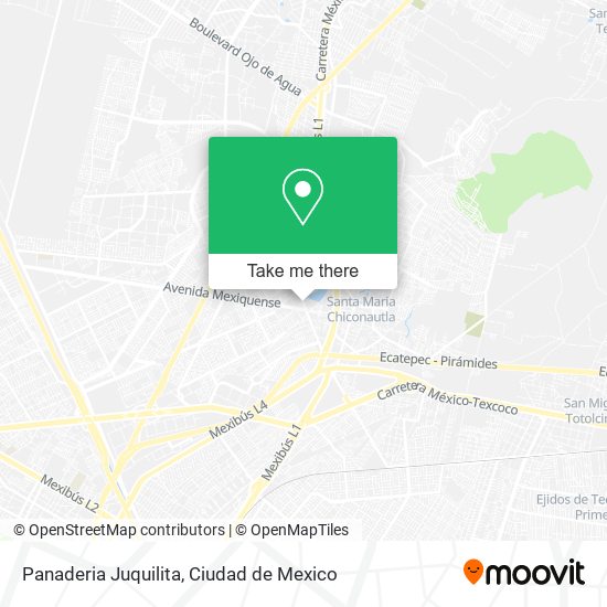 Panaderia Juquilita map