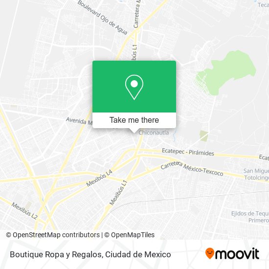 Boutique Ropa y Regalos map