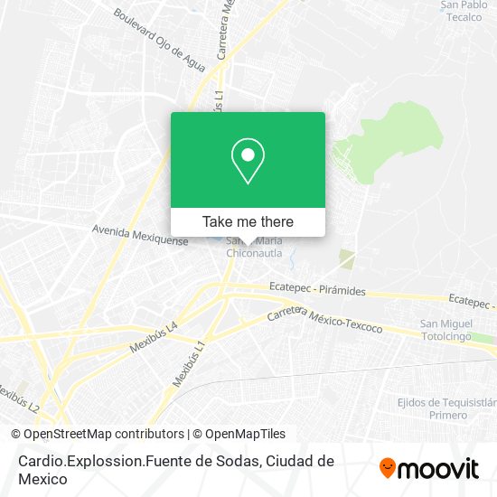 Cardio.Explossion.Fuente de Sodas map