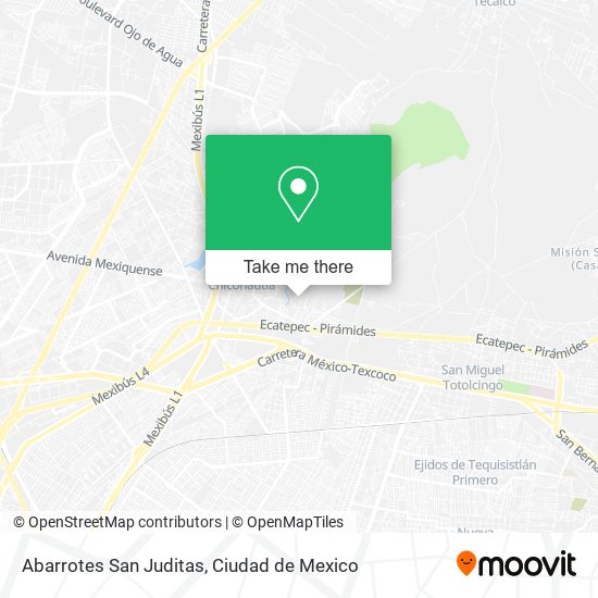 Abarrotes San Juditas map