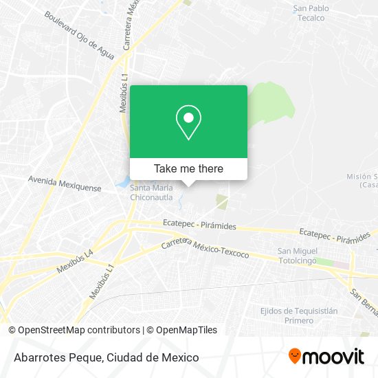 Abarrotes Peque map