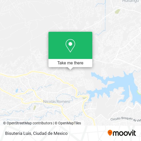 Bisuteria Luis map