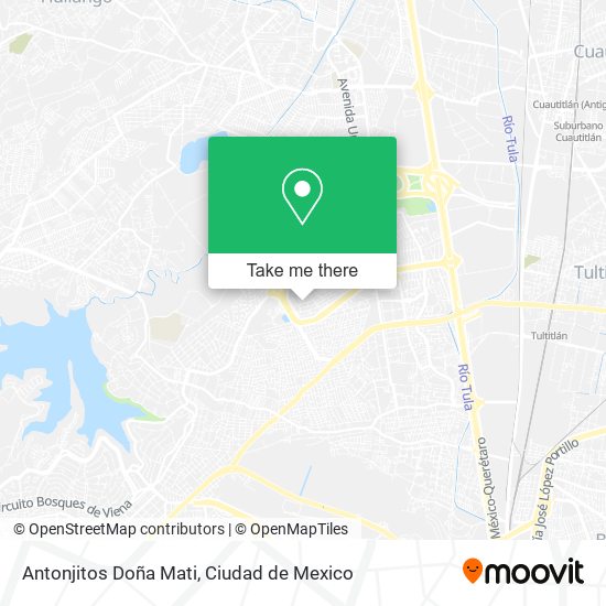 Mapa de Antonjitos Doña Mati