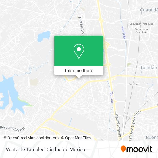 Venta de Tamales map