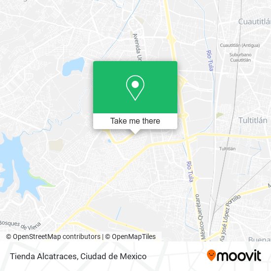 Tienda Alcatraces map