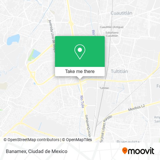 Banamex map