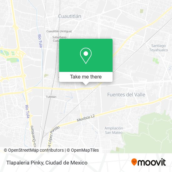 Mapa de Tlapaleria Pinky