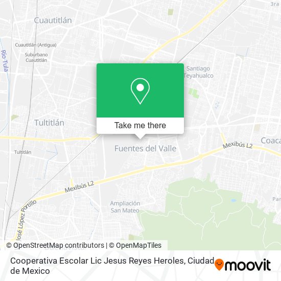 Cooperativa Escolar Lic Jesus Reyes Heroles map