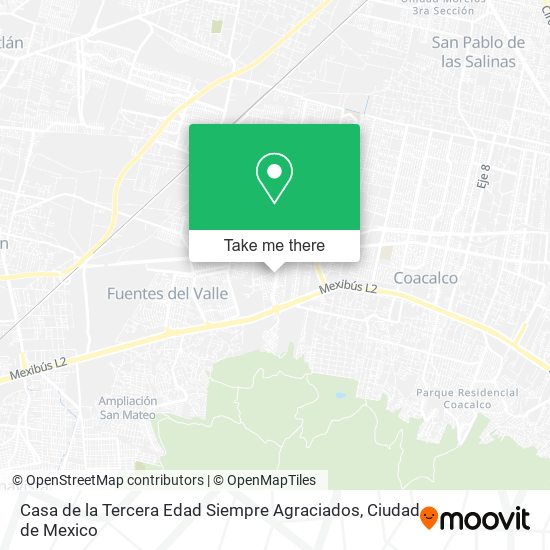 Casa de la Tercera Edad Siempre Agraciados map