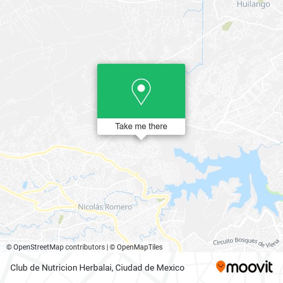 Mapa de Club de Nutricion Herbalai