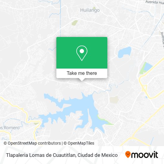 Tlapaleria Lomas de Cuautitlan map