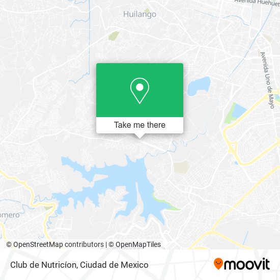 Mapa de Club de Nutricíon