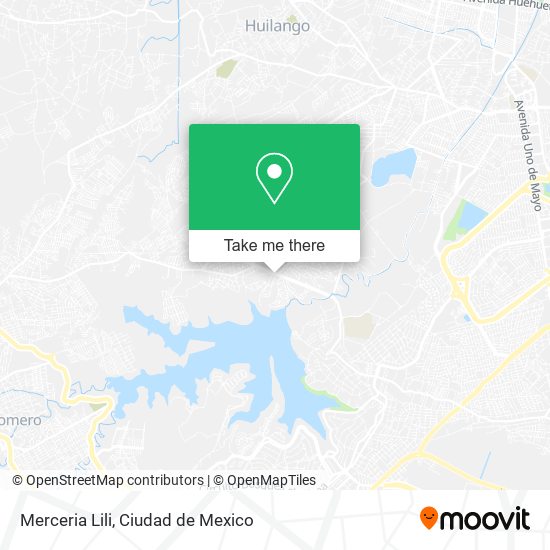 Mapa de Merceria Lili