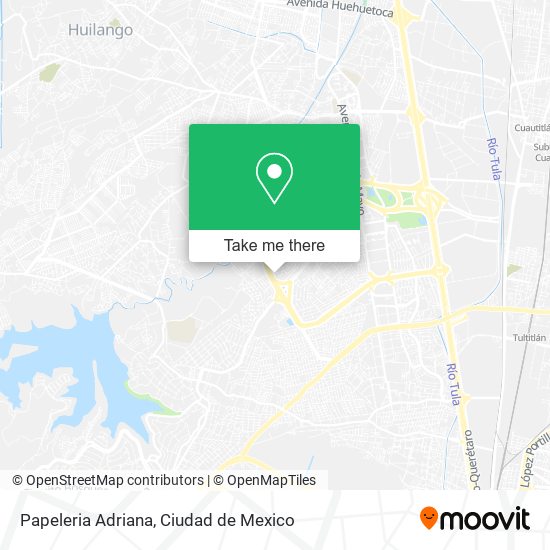 Mapa de Papeleria Adriana