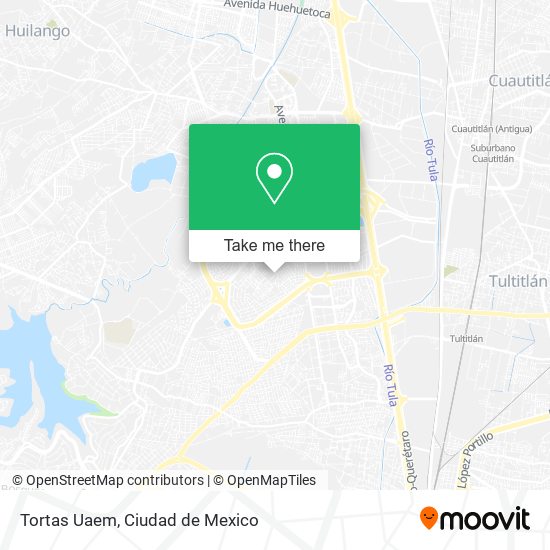 Tortas Uaem map