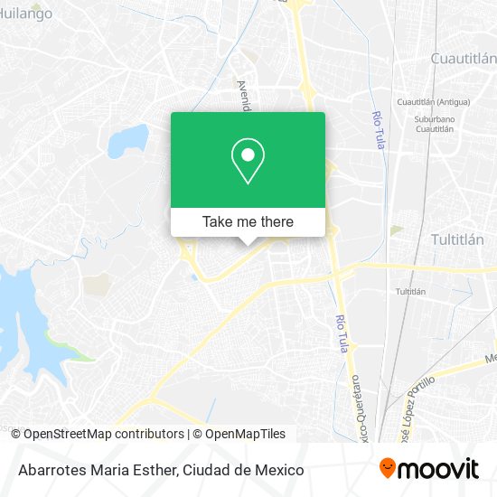 Abarrotes Maria Esther map