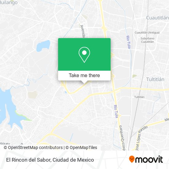 El Rincon del Sabor map