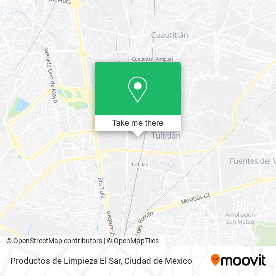 Productos de Limpieza El Sar map