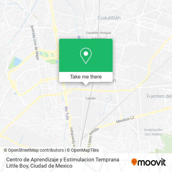 Centro de Aprendizaje y Estimulacion Temprana Little Boy map