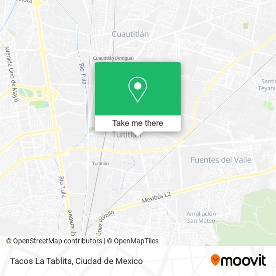 Tacos La Tablita map