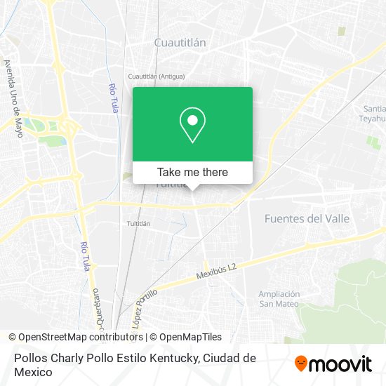 Mapa de Pollos Charly Pollo Estilo Kentucky