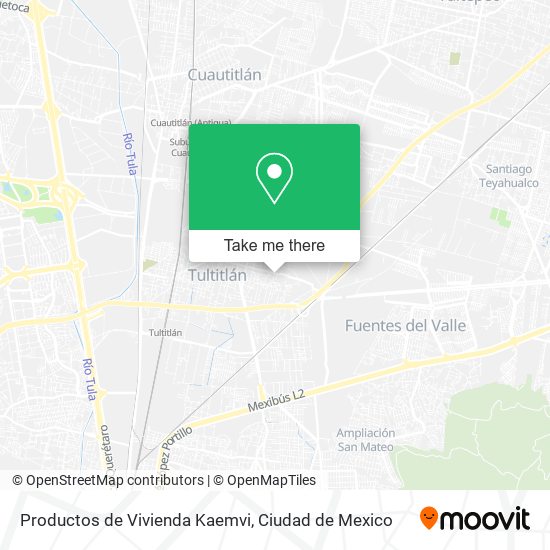 Productos de Vivienda Kaemvi map