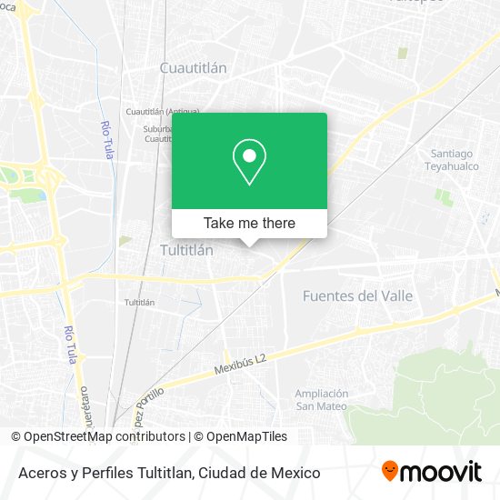 Aceros y Perfiles Tultitlan map