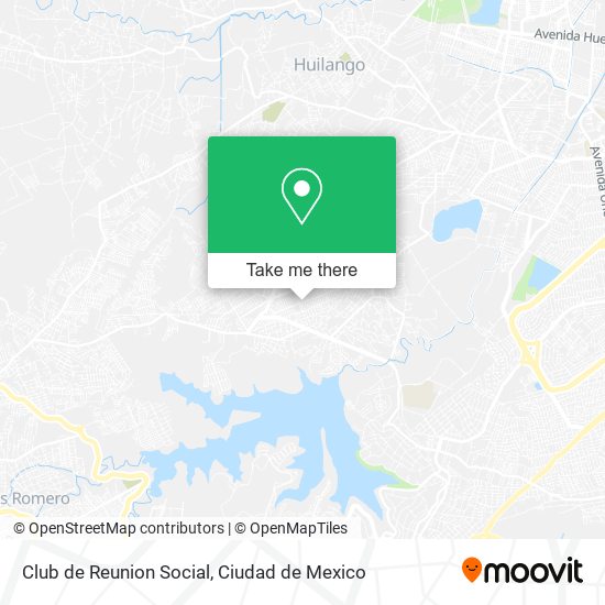 Club de Reunion Social map