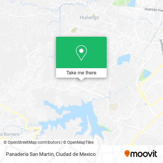 Mapa de Panaderia San Martin