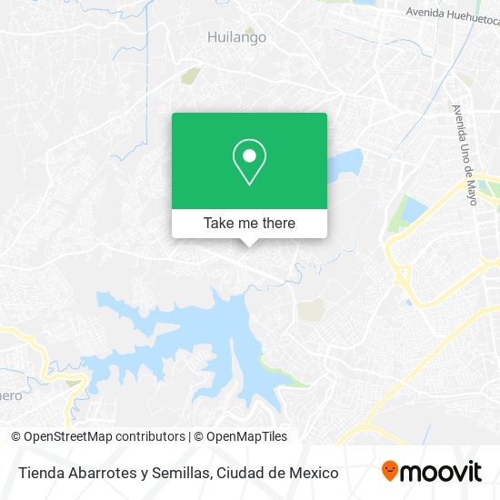 Mapa de Tienda Abarrotes y Semillas