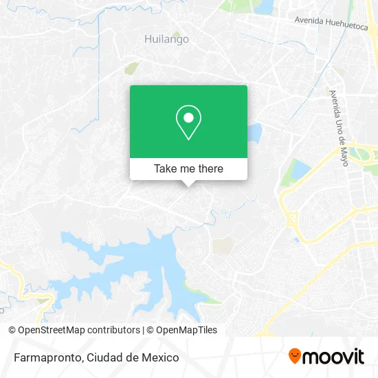 Farmapronto map