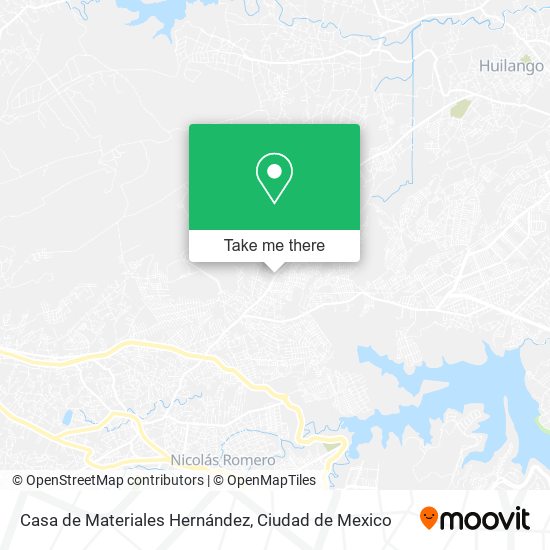 Casa de Materiales Hernández map