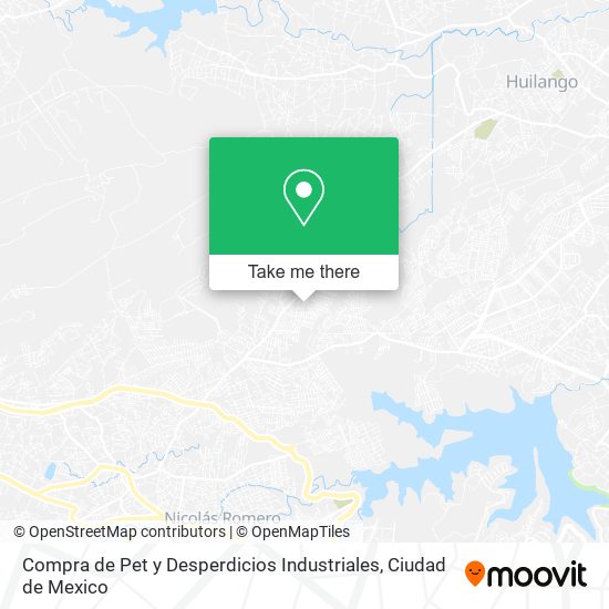 Compra de Pet y Desperdicios Industriales map