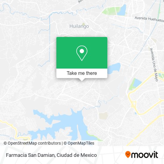 Mapa de Farmacia San Damian