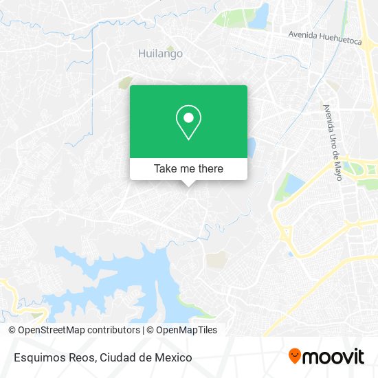 Esquimos Reos map