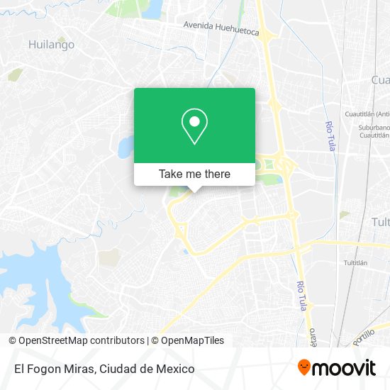 El Fogon Miras map