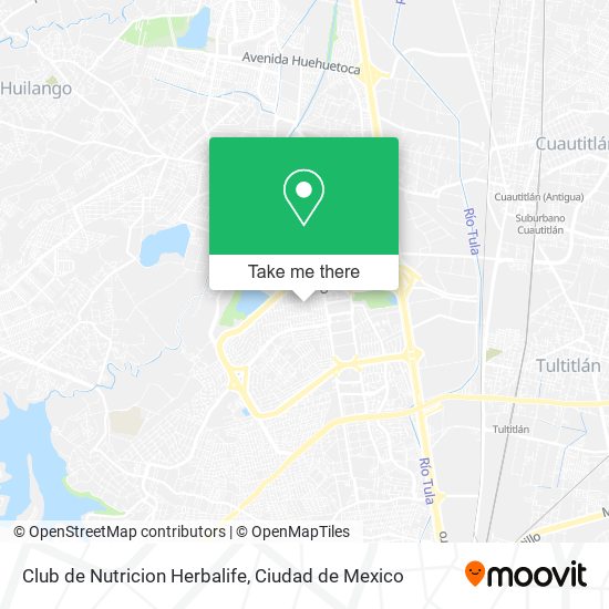 Mapa de Club de Nutricion Herbalife